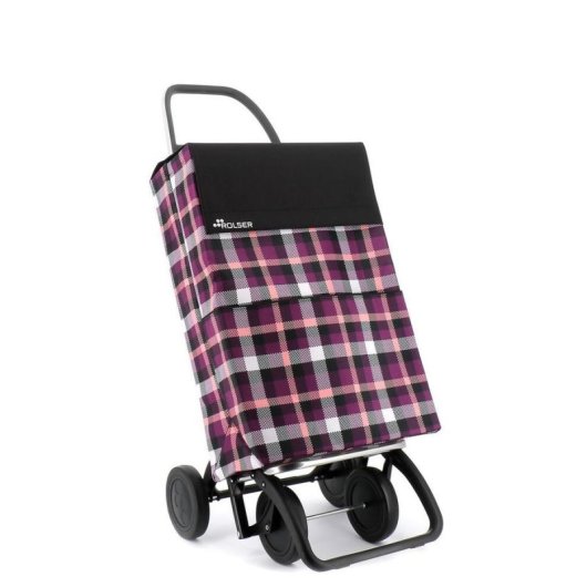 Carrello della spesa Rolser Scottish 2500 Multicolor 4 ruote 43L