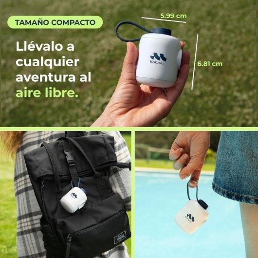 Inflador Portátil Woowind Kona Air Mini para Colchones y Colchonetas
