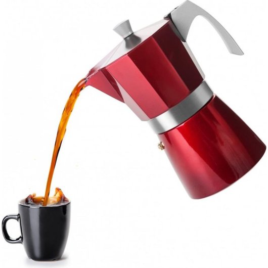 Cafetera de Cápsulas Ibili 623212 0,6 L 12 Tazas Roja