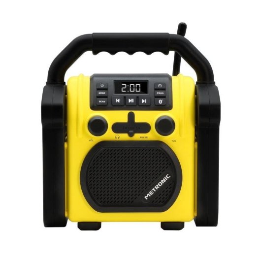 Radio Atavoz De Obra FM Bluetooth 30W Metronic 477217