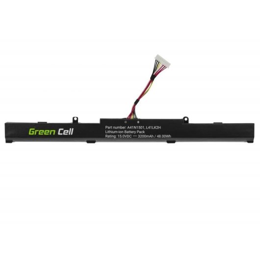 Batteria Green Cell AS138 per ASUS ROG GL752 e VivoBook Pro N552