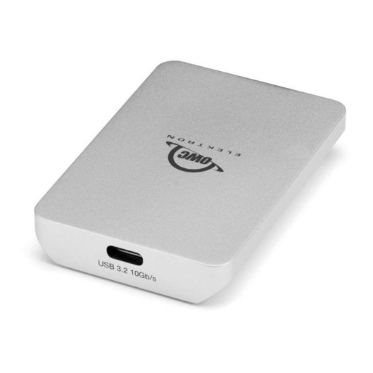 Caja externa OWC Envoy Pro Elektron M.2 Aluminio Plata USB Type-C 10 Gbit/s
