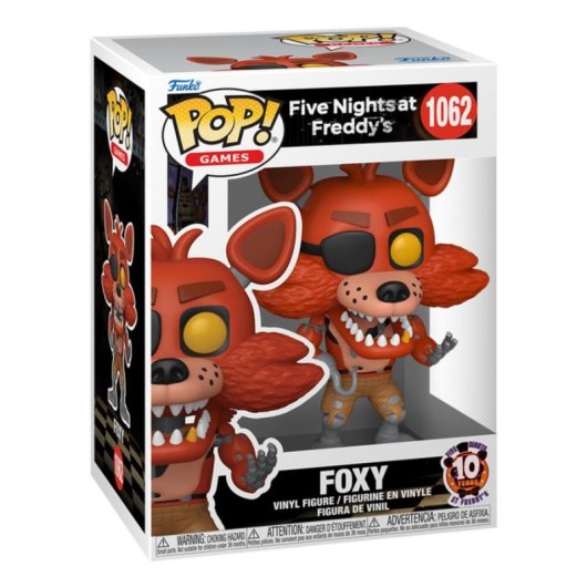 Figure Collectible Funko Pop! Foxy (10th Anniversary) Five Nights at Freddy's