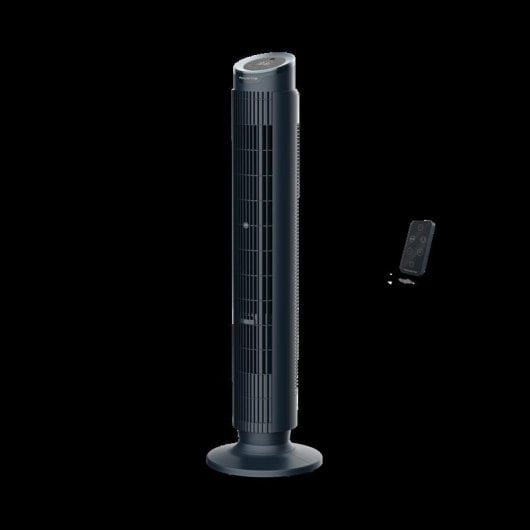 Turmventilator Rowenta Eole Silence Force VU7020 24W 8 Stufen Fernbedienung Ultra-Leise Timer