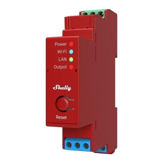 Pack 1 Shelly Pro 1PM Relé Wi-Fi + Shelly Pro 2PM Relé Wifi 2 Canales Carril DIN