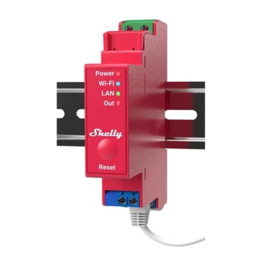 Pack 1 Shelly Pro 1PM Relé Wi-Fi + Shelly Pro 2PM Relé Wifi 2 Canales Carril DIN