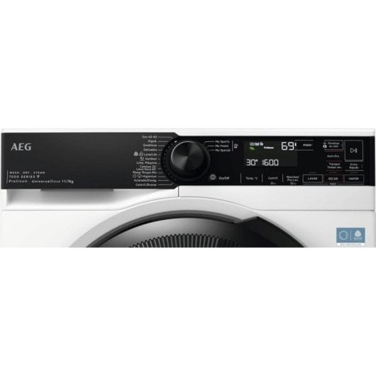 Lavasecadora AEG 11 kg D LWR7306L4O con tecnología ProSteam y Wi-Fi