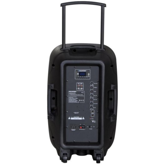 Colunas Blaupunkt PA12 sem fios e com fios 650W com Bluetooth e SD