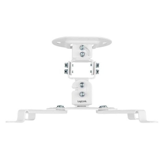 Montage pour projecteur LogiLink BP0057 Plafond 13,5 kg Blanc Aluminium Acier