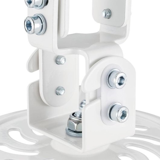 Suporte para projetor LogiLink BP0057 Teto 13,5 kg Branco Alumínio Aço