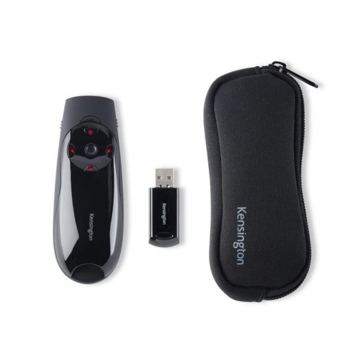 Apresentador Sem Fios Kensington Expert Control Cursor Laser Vermelho