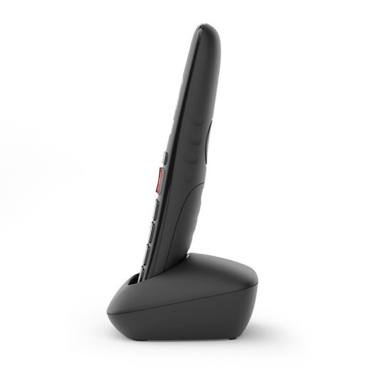 Téléphone Gigaset E290HX DECT/Analogique Sans Fil 150 Entrées Identificateur Noir