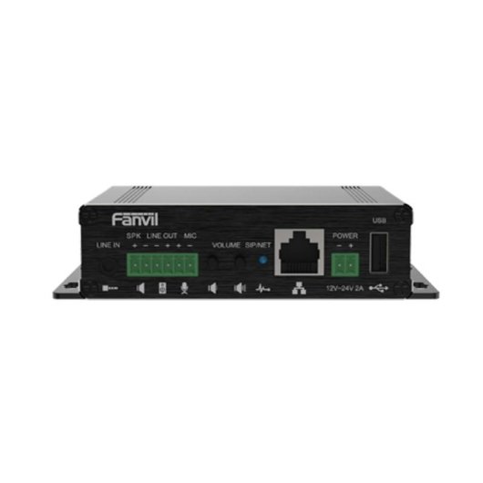 Pasarela Fanvil PA3 Noir Montage Bureau/Mur SIP v2 PoE