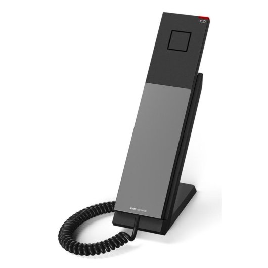 Teléfono IP Snom HD300A Negro Conexión por Cable Escritorio Pared Antibacteriano