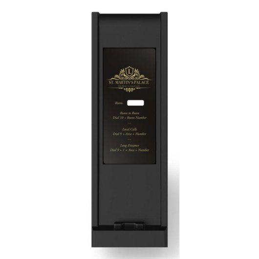 Teléfono IP Snom HD300A Negro Conexión por Cable Escritorio Pared Antibacteriano
