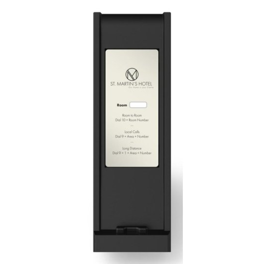 Teléfono IP Snom HD300A Negro Conexión por Cable Escritorio Pared Antibacteriano