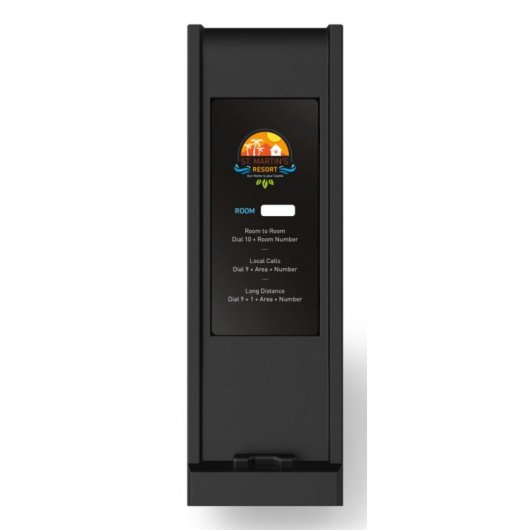 Teléfono IP Snom HD300A Negro Conexión por Cable Escritorio Pared Antibacteriano