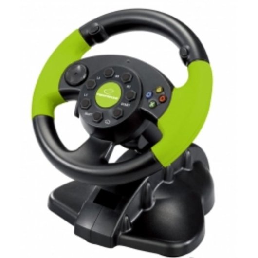 Mando de Juego Esperanza EG104 para PlayStation 3 y Xbox 360 Negro y Verde
