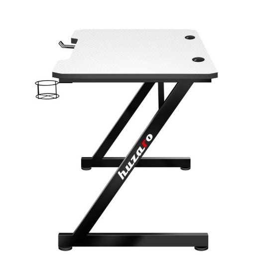 Secretário Gaming Huzaro Hero 2.5 Retangular 1200x600mm Alumínio Fibra Carbono