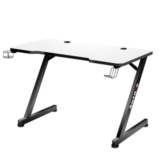 Secretário Gaming Huzaro Hero 2.5 Retangular 1200x600mm Alumínio Fibra Carbono