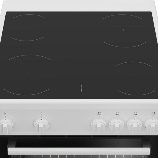 Cozinha Independente Beko FBS67000WD Indução 4 Zonas Forno 73L Classe A