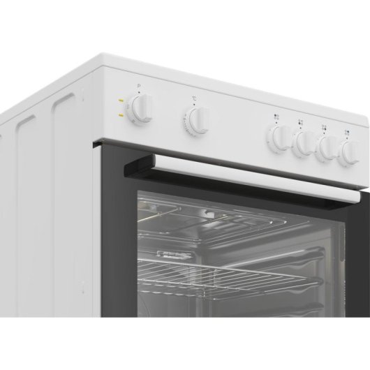 Cozinha Independente Beko FBS67000WD Indução 4 Zonas Forno 73L Classe A