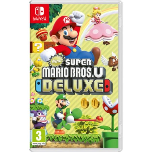 Juego Nintendo New Super Mario Bros. U Deluxe Nintendo Switch Multijugador