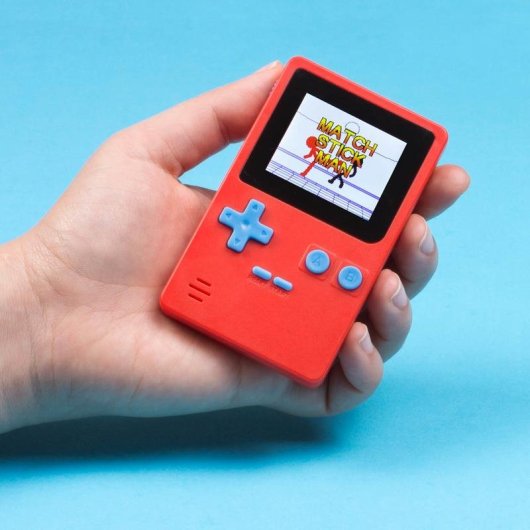 Videoconsola Portátil Thumbs Up Roja LCD 1.8" Analógico Cruceta