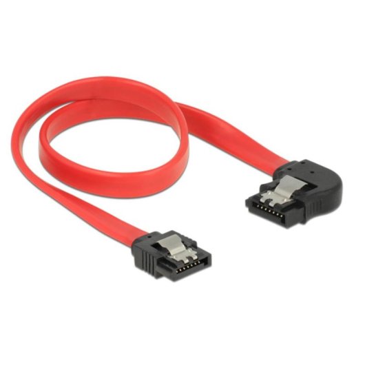 Cavo SATA Delock 83963 0,3 m Maschio/Maschio Nero/Rosso