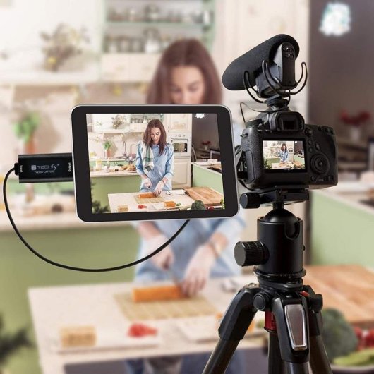 Conversor de sinal HDMI para USB Techly I-USB-VIDEO-1080TY 1080p 60 Hz