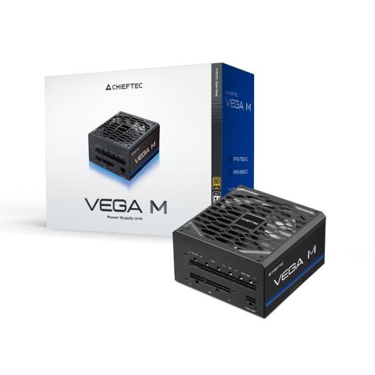 Fuente de Alimentación Chieftec Vega PPG-850-C 850W 80 PLUS Gold modulaire
