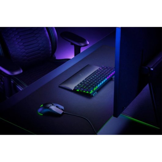 Reposamuñecas Razer RC21-01720100-R3M1 Noir Cuir Mémoire