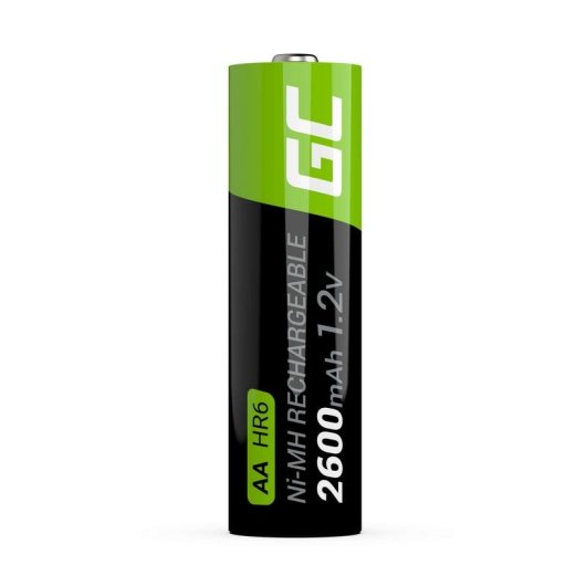 Pila Green Cell GR05 Recargable AA NiMH 1,2 V 2600 mAh 2 piezas