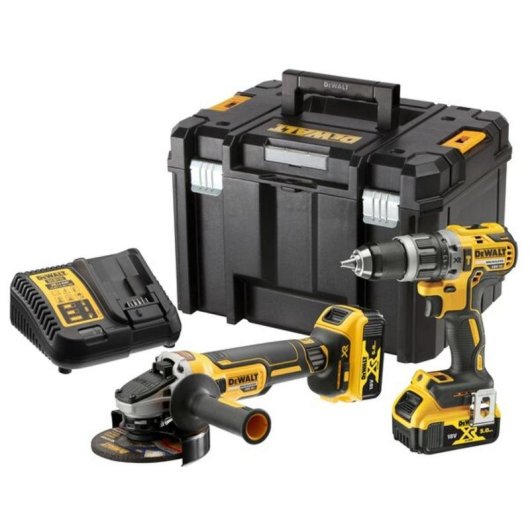 Kit de herramientas eléctricas DeWALT DCK2080P2T-QW 12,5 cm Batería 2 piezas