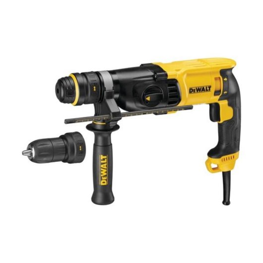 Martello Perforatore DeWALT D25134K-QS 800W Senza Chiave Nero/Giallo