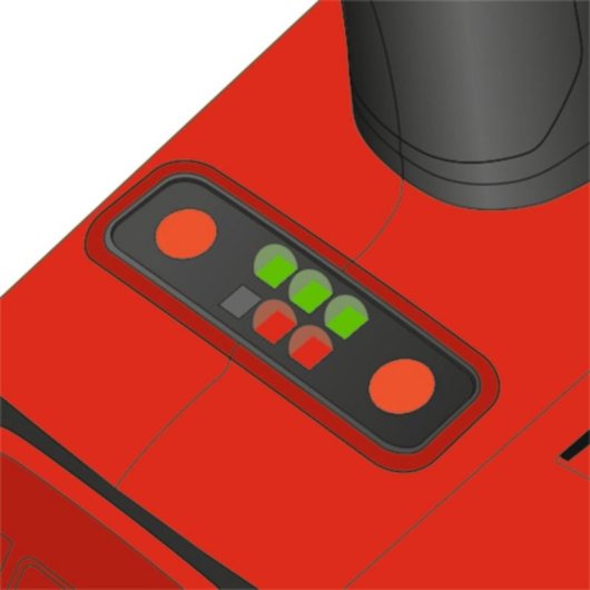 Llave de impacto Yato YT-82806 18 V Ión de litio 1,8 kg