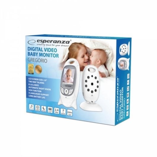 Video-monitores para bebés Esperanza EHM001 Pantalla LCD 2" CMOS 320x240