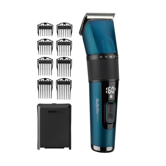 Cortapelos Profesional BaByliss Japanese Steel Inalámbrico 160min 45 Longitudes 8 Peines Carga Rápida