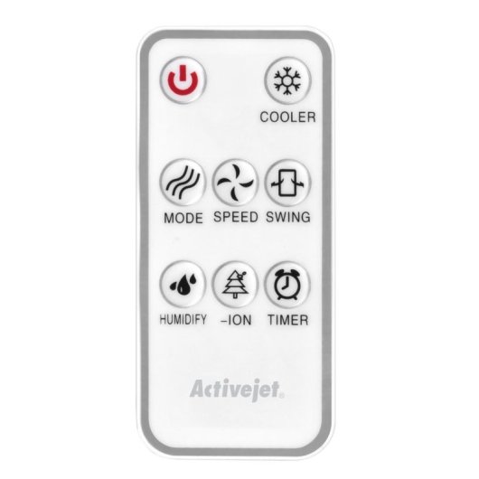 Climatizador evaporativo portátil Activejet KS-1065BPJ 10 L Blanco 4 ruedas
