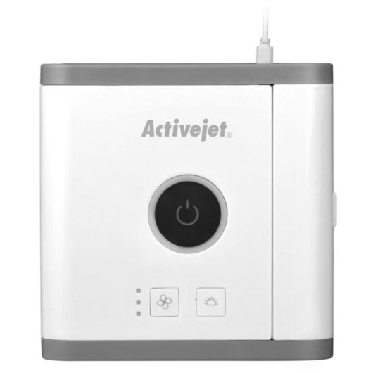 Climatizador Evaporativo Portátil Activejet Regular MKR-550B Gris Blanco