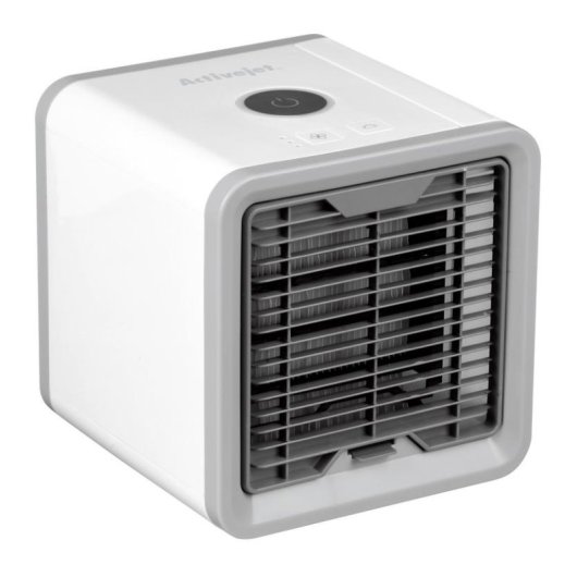 Climatizador Evaporativo Portátil Activejet Regular MKR-550B Gris Blanco