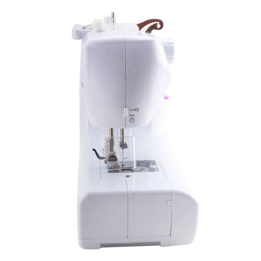 Macchina da cucire Łucznik LENA 2019 Semiautomatica Rosa e Bianco