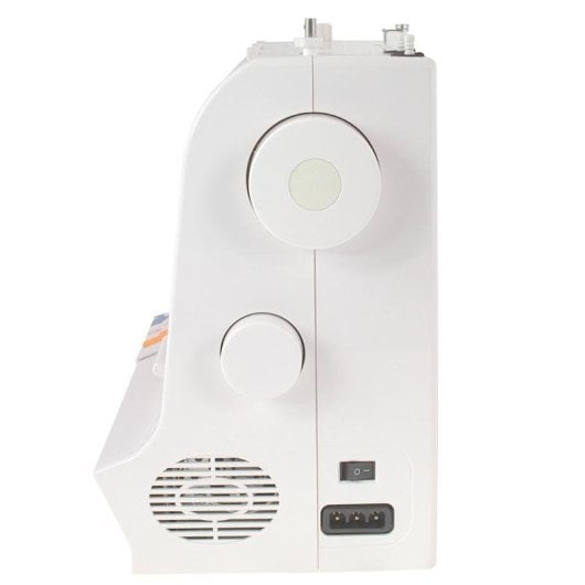 Máquina de costura Łucznik LAURA 555 Semiautomática Vermelha Branca