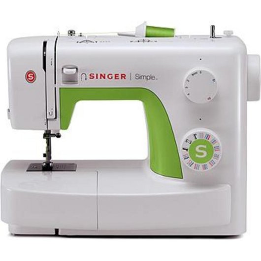 Máquina de costura Singer 3229 Automática Verde e Branco