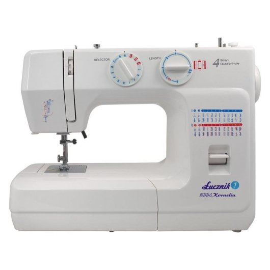 Máquina de costura Łucznik KORNELIA II 2004 48 pontos overlock semi-automática