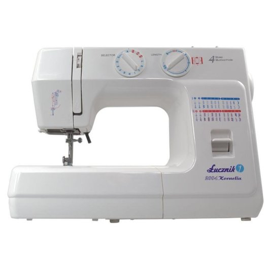 Máquina de costura Łucznik KORNELIA II 2004 48 pontos overlock semi-automática