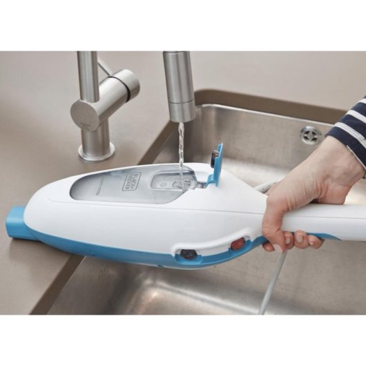 Limpiador de vapor Black & Decker FSM13E1 1300W 0,38L Azul Branco