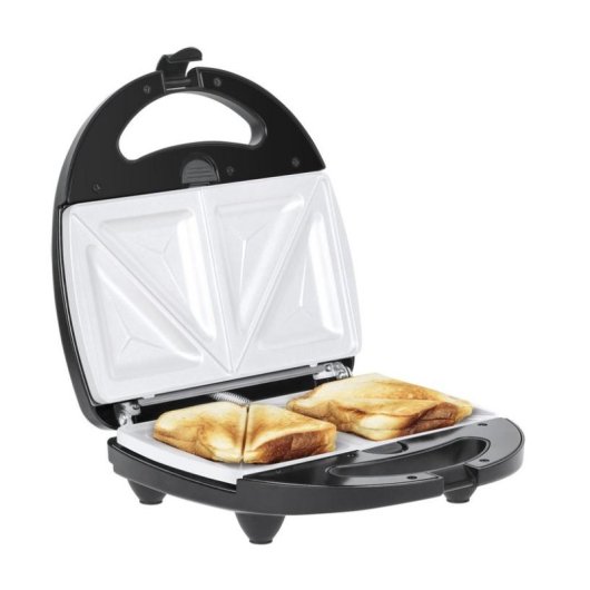 Sandwichera Teesa TSA3221 Nero Acciaio inossidabile 800 W