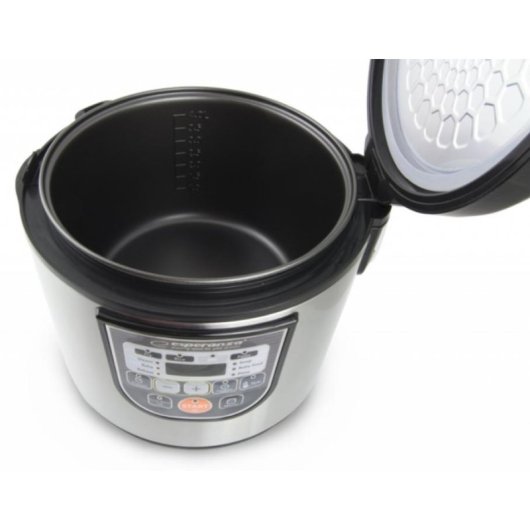 Panela multi-cozimento Esperanza EKG011 5 L 860 W Preto Aço inoxidável