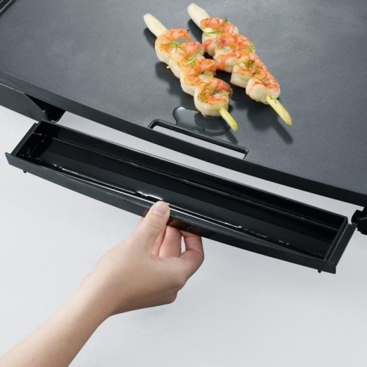 Barbacoa Severin KG 2397 Eléctrica 2200W Mesa Negra 1919 cm²